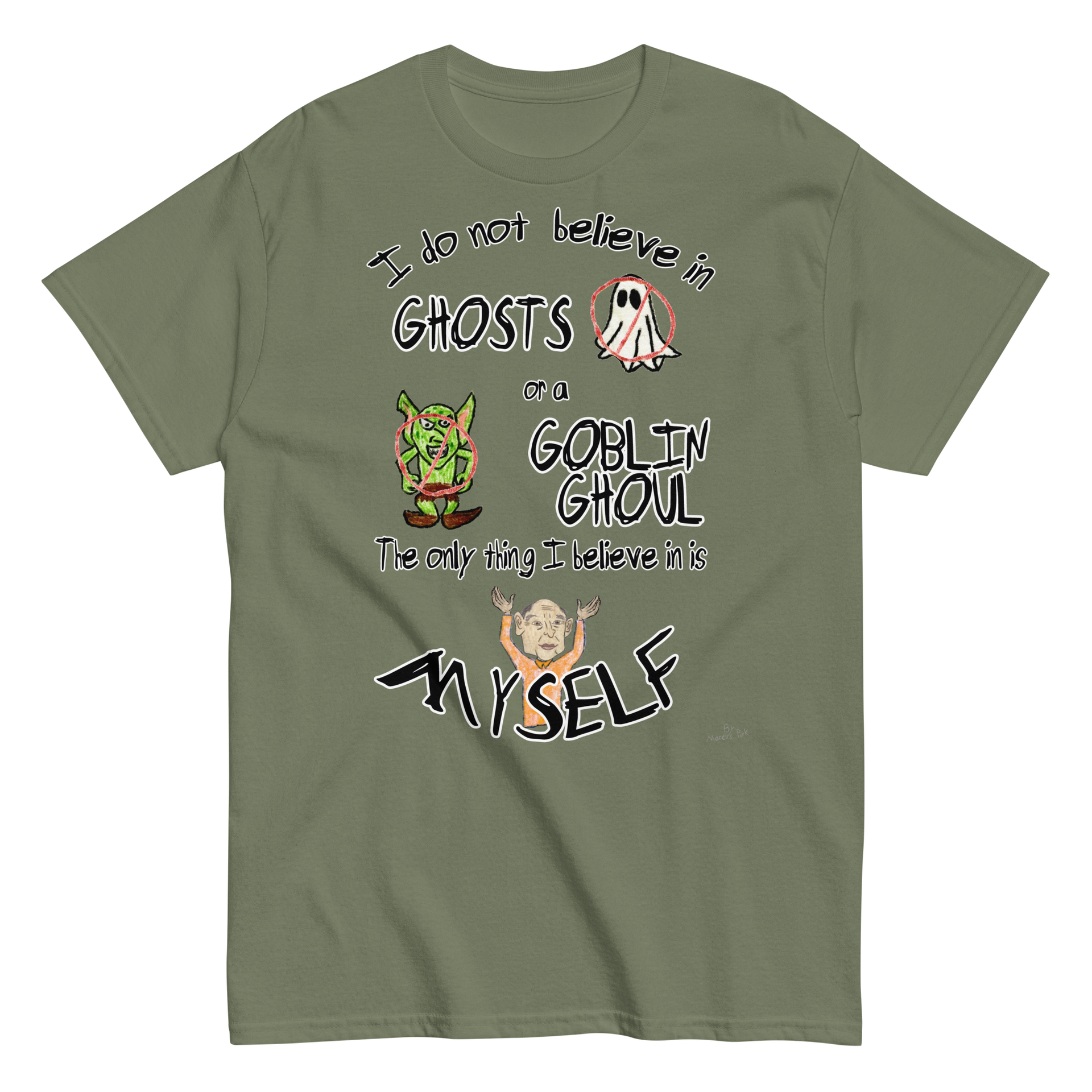 Ghosts & Goblin Ghoul T-shirt – Marcus Pork