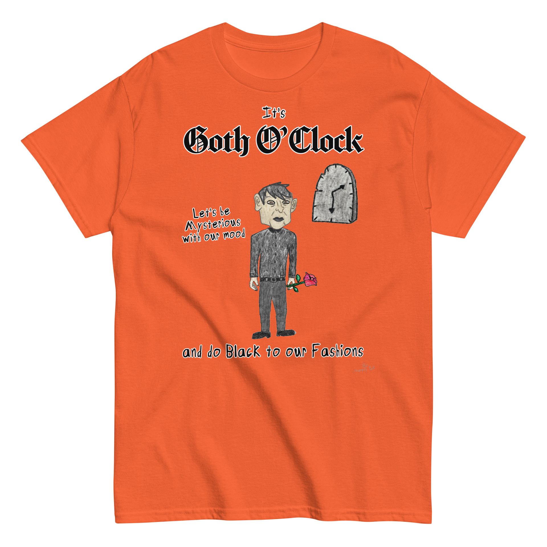Goth O'Clock T-shirt – Marcus Pork