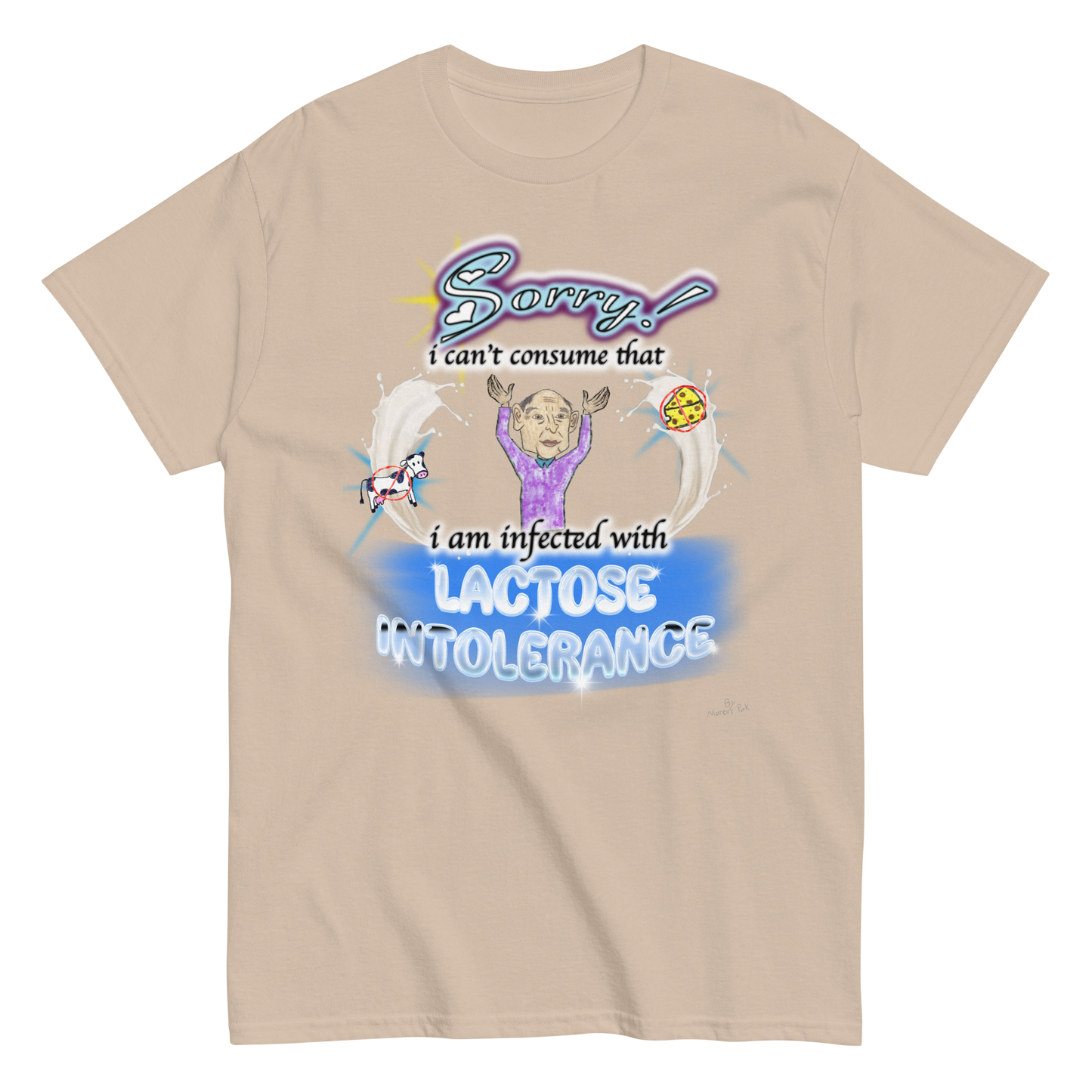 Infected with Lactose Intolerance (Jr.'s Design) T-Shirt