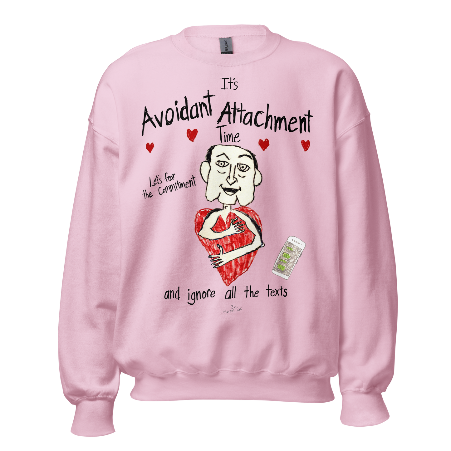 Avoidant Attachment Time Sweatshirt