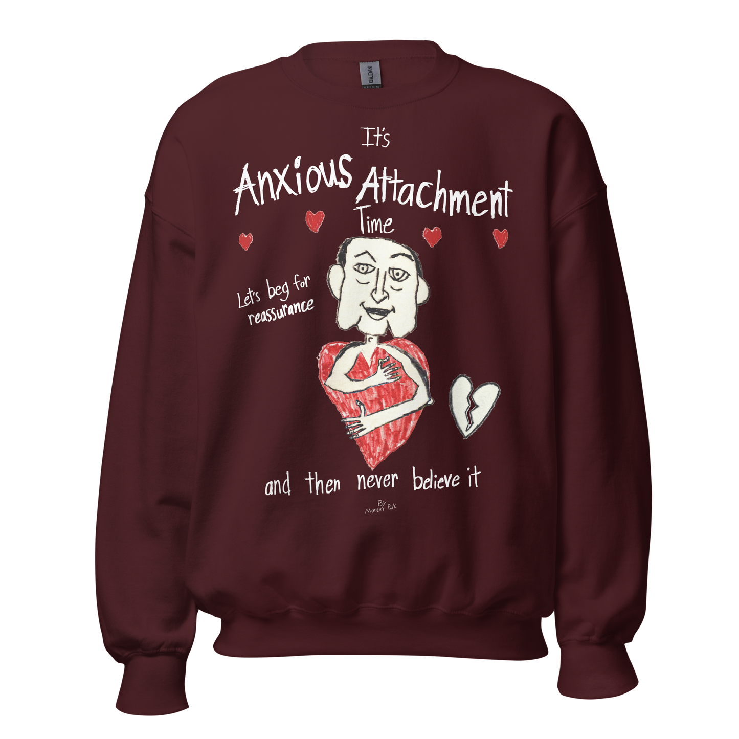 Anxious Attachment Time Sweatshirt