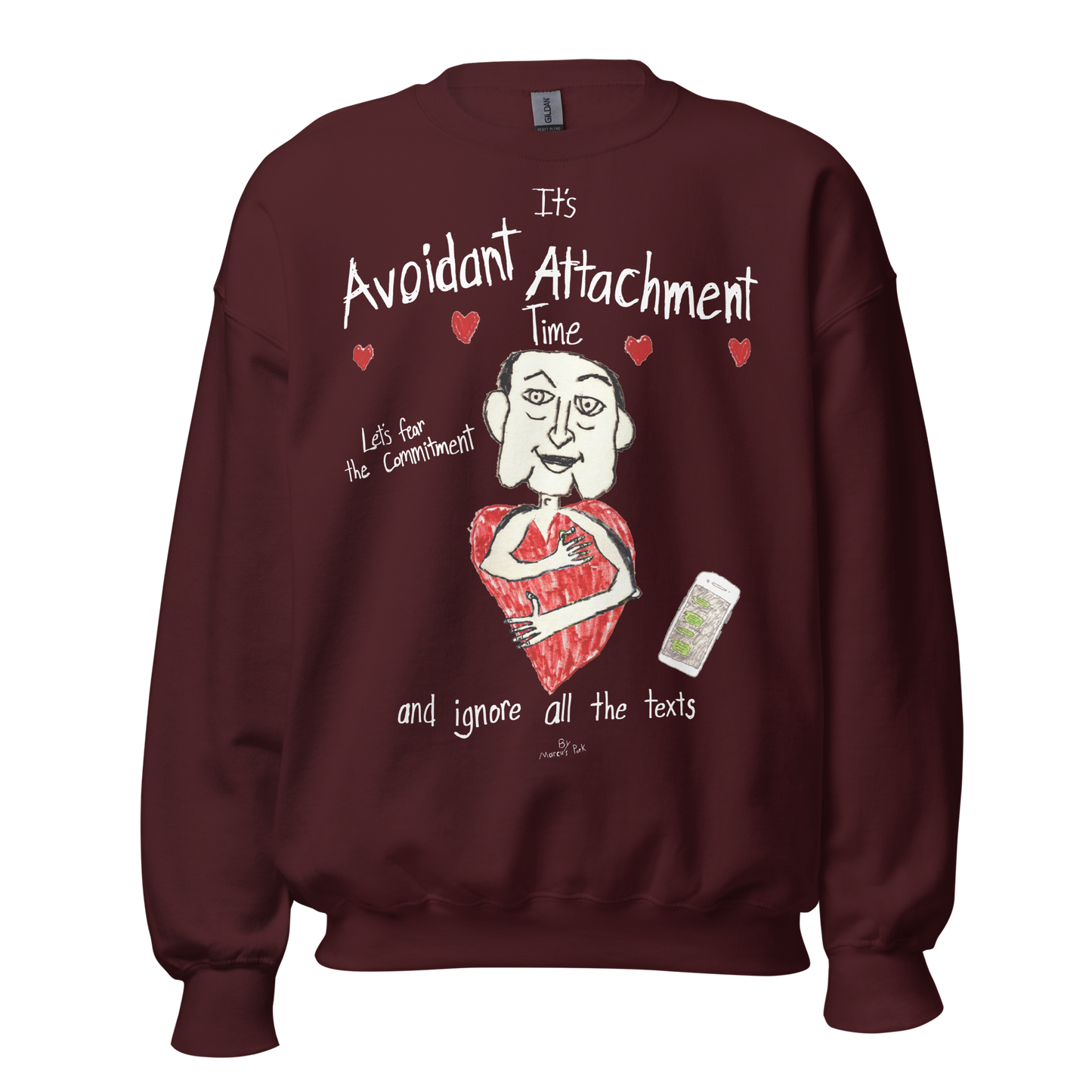 Avoidant Attachment Time Sweatshirt