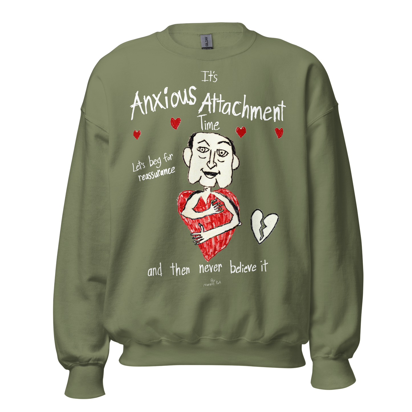 Anxious Attachment Time Sweatshirt