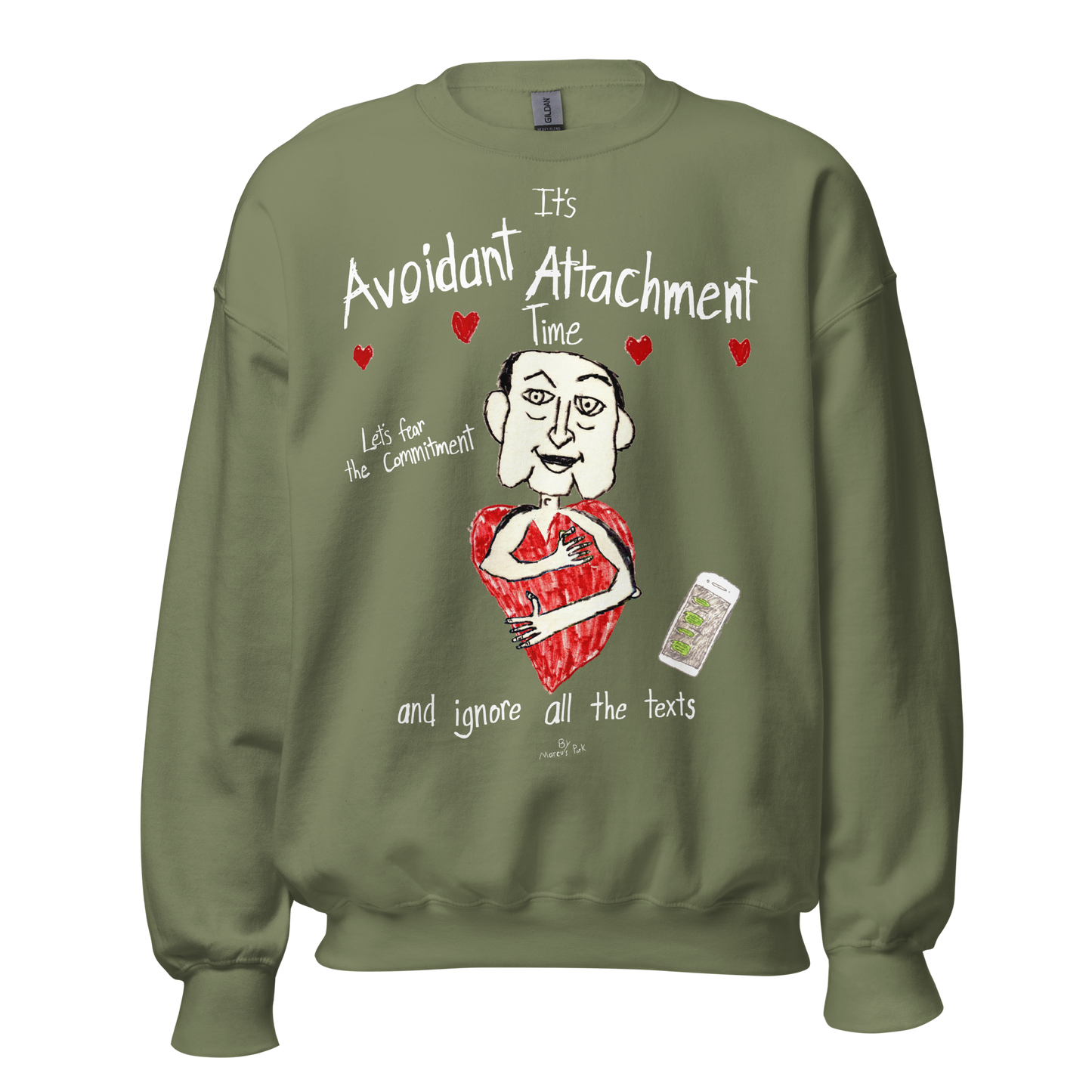 Avoidant Attachment Time Sweatshirt