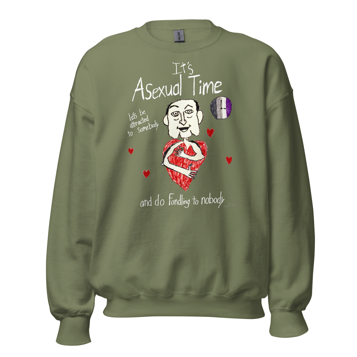 Asexual Time Sweatshirt