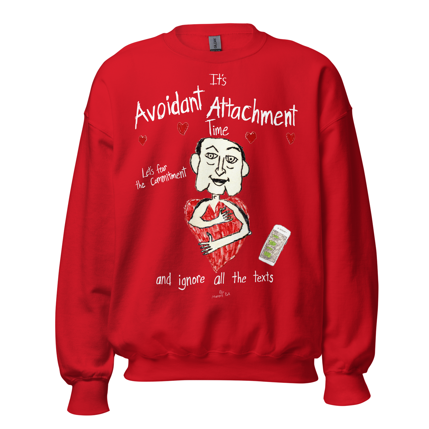 Avoidant Attachment Time Sweatshirt