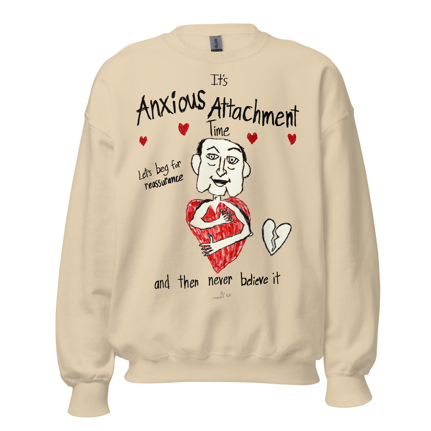 Anxious Attachment Time Sweatshirt