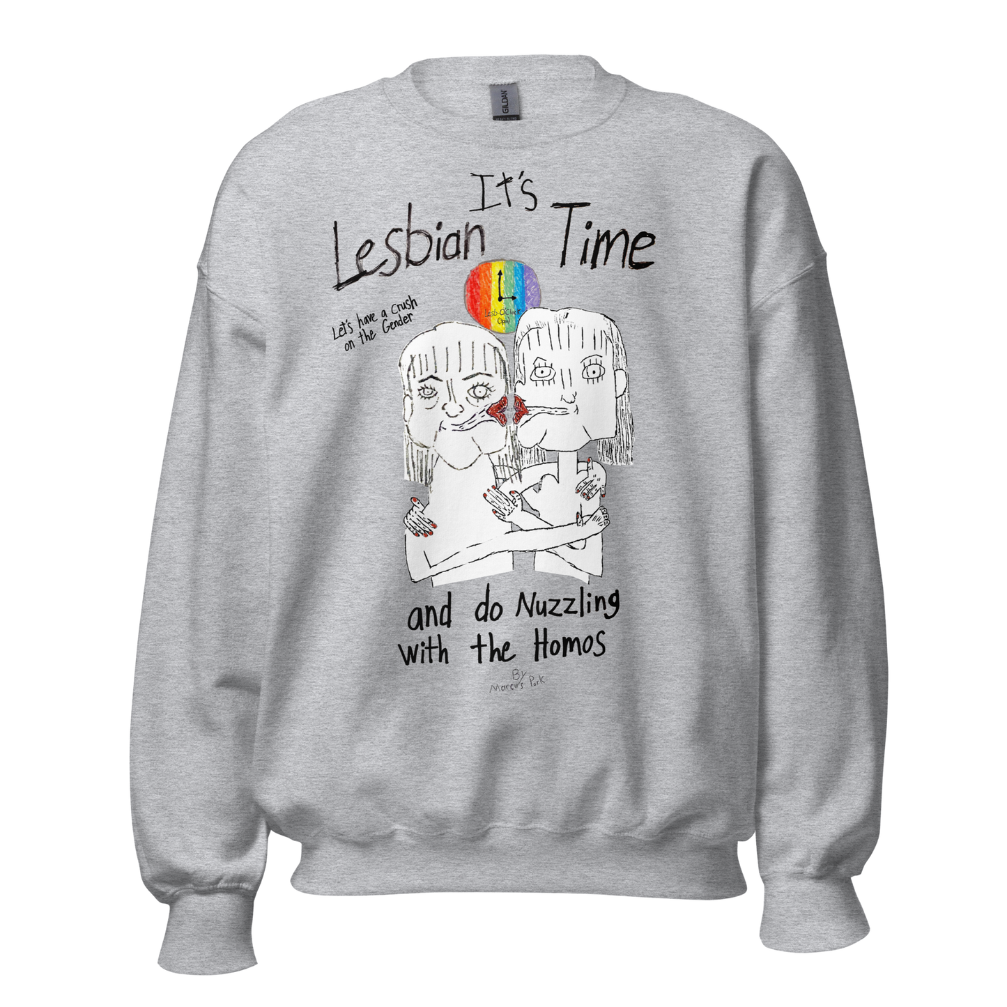 Lesbian Time Sweatshirt