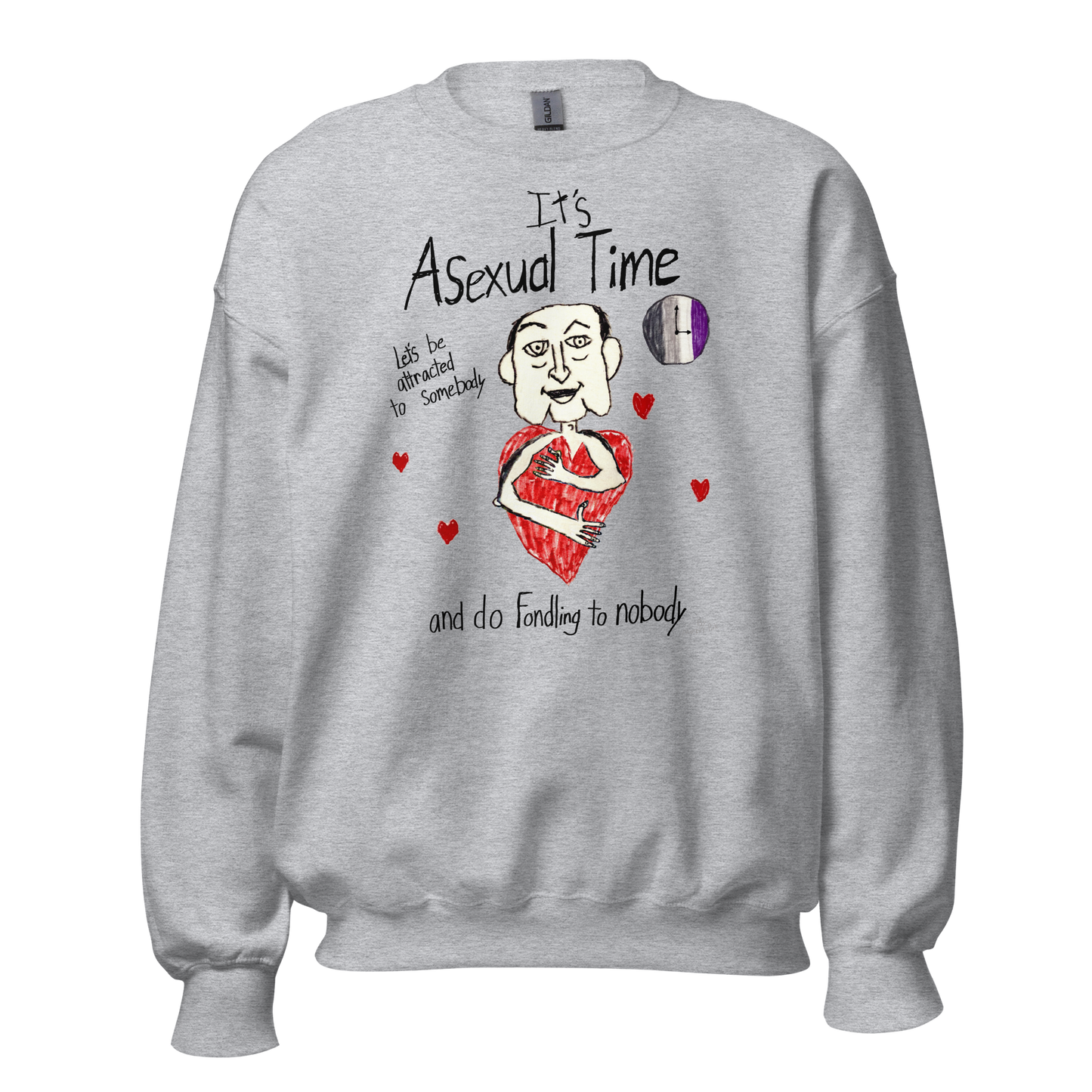 Asexual Time Sweatshirt