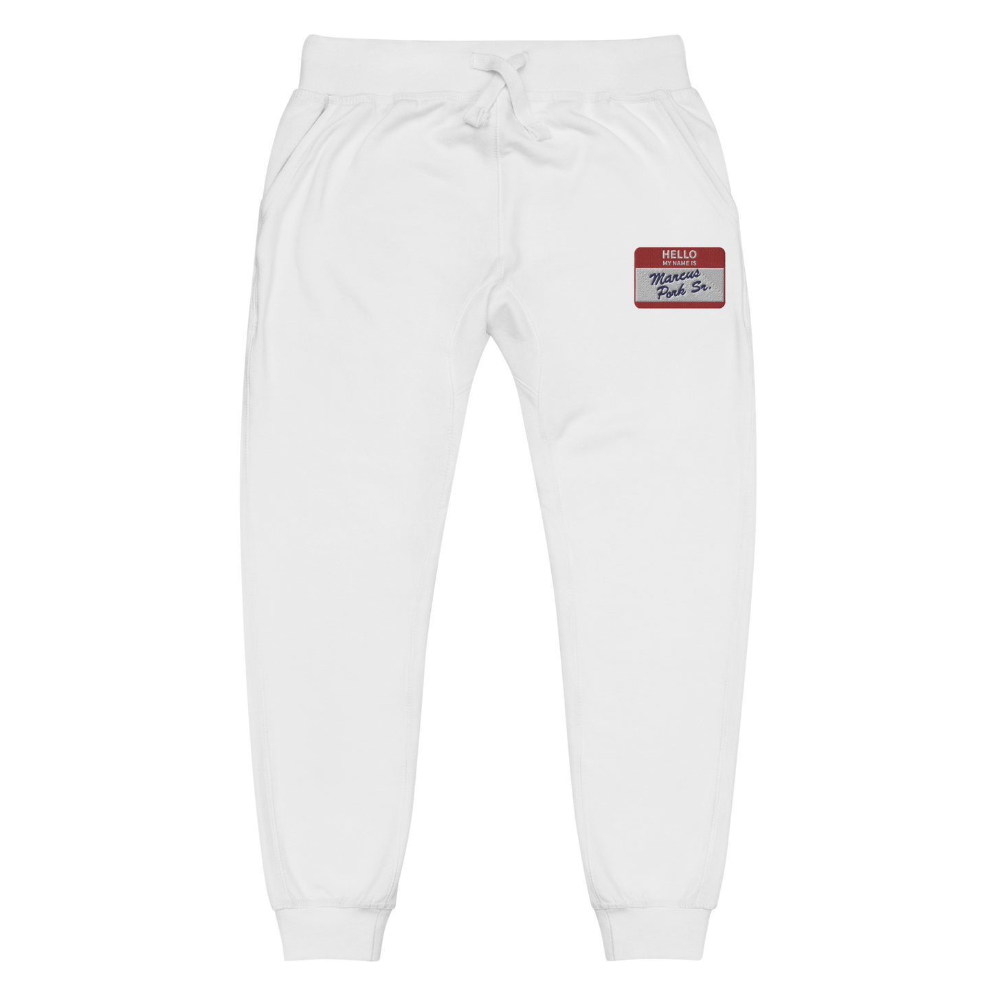 Marcus Pork Embroidered Sweatpants