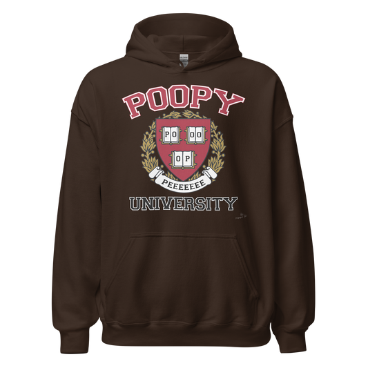 Poopy University Hoodie