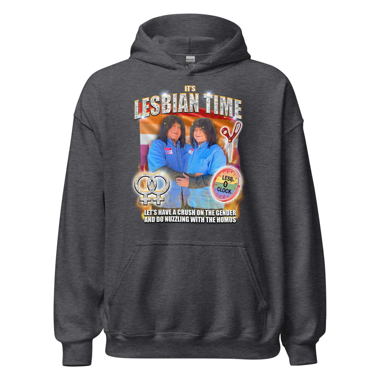 Lesbian Time (Jr.'s Design) Hoodie