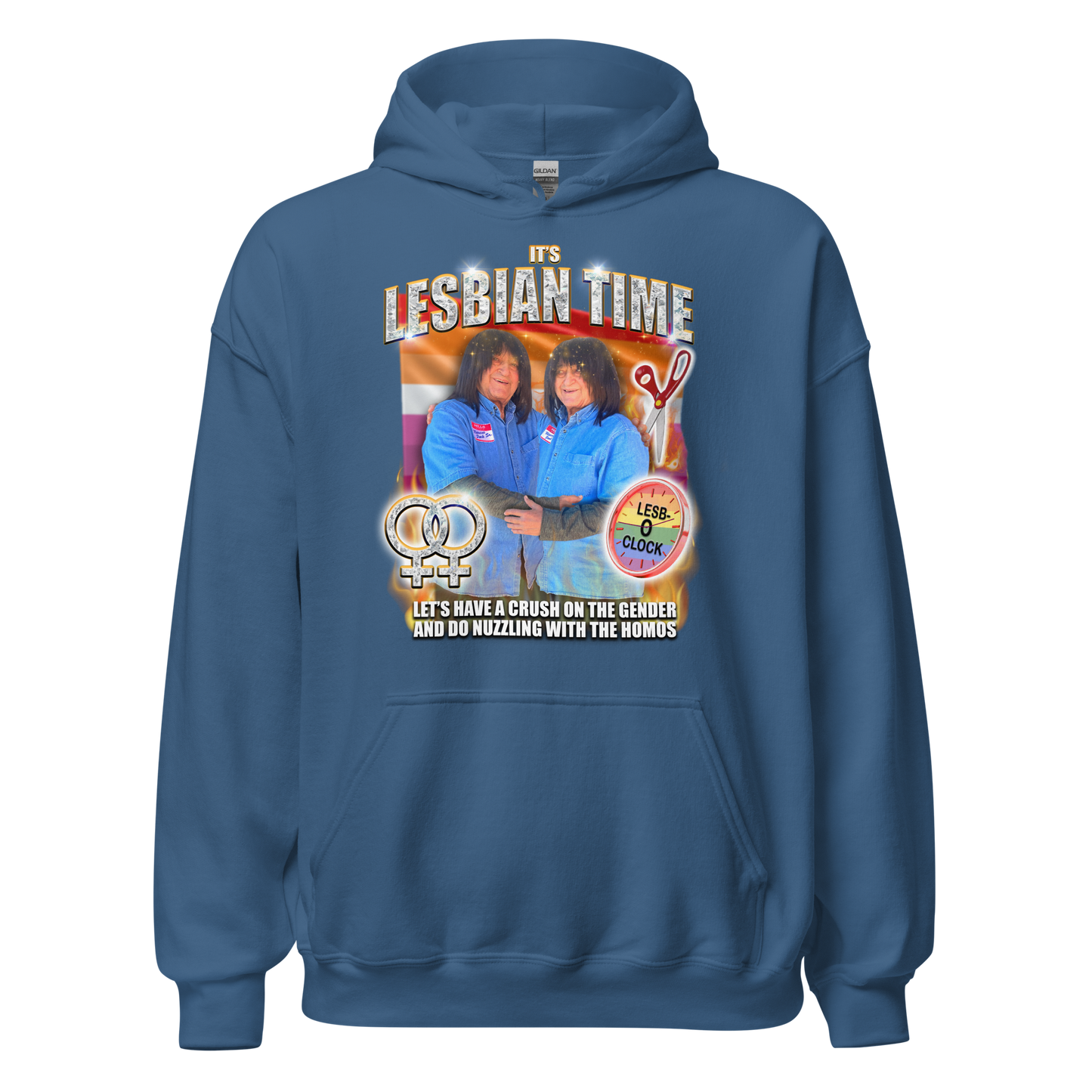 Lesbian Time (Jr.'s Design) Hoodie