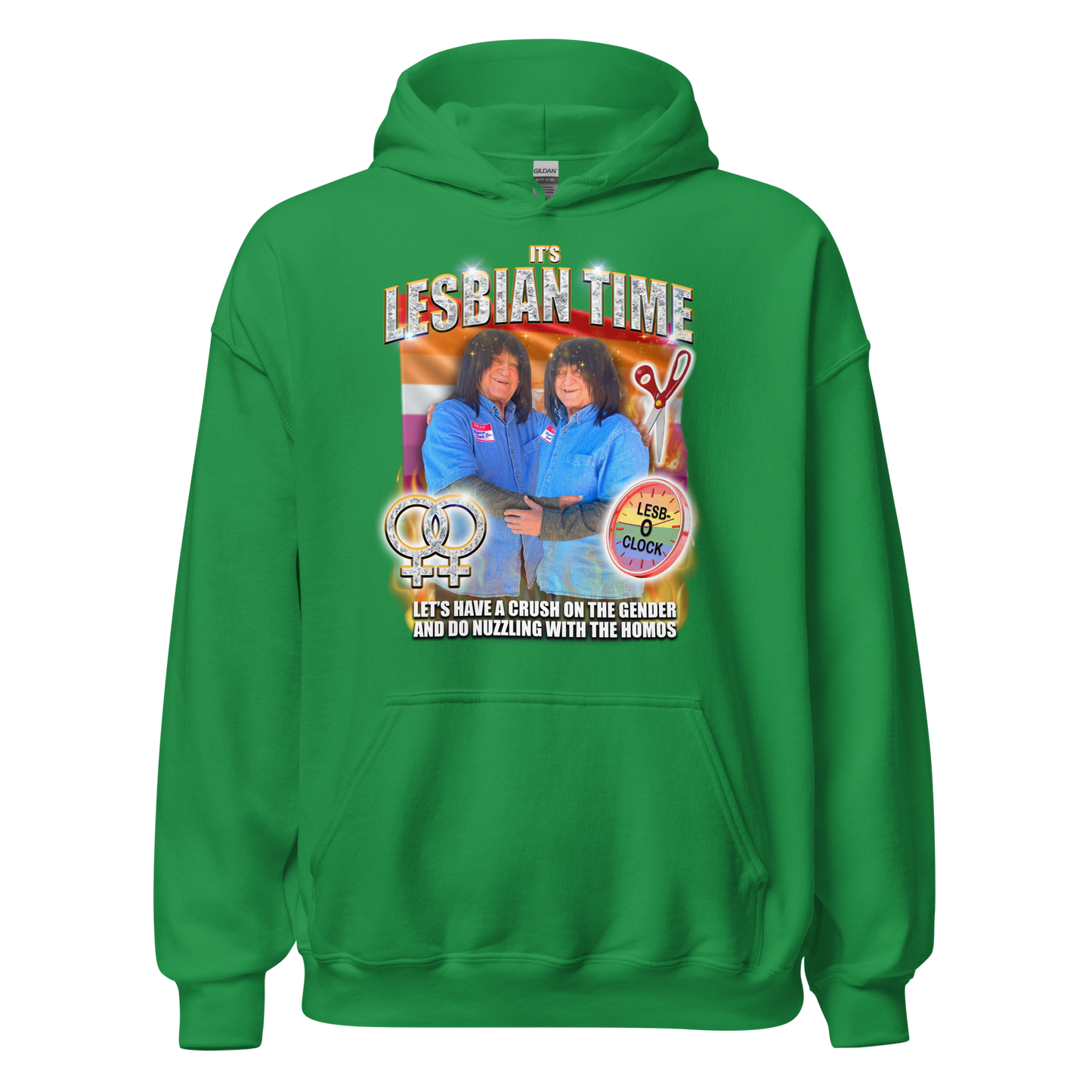 Lesbian Time (Jr.'s Design) Hoodie