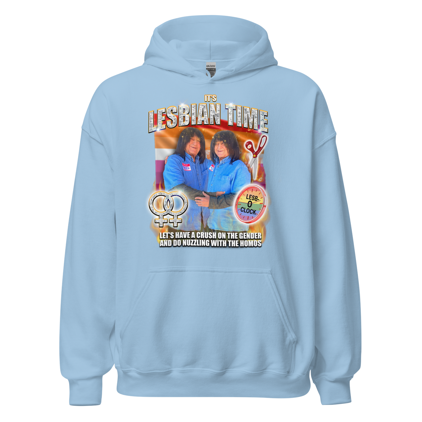 Lesbian Time (Jr.'s Design) Hoodie