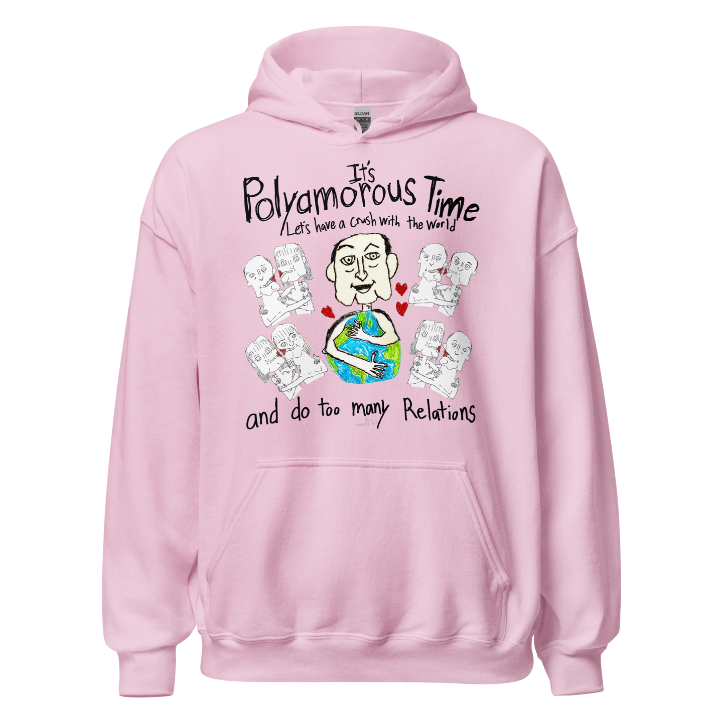 Polyamorous Time Hoodie