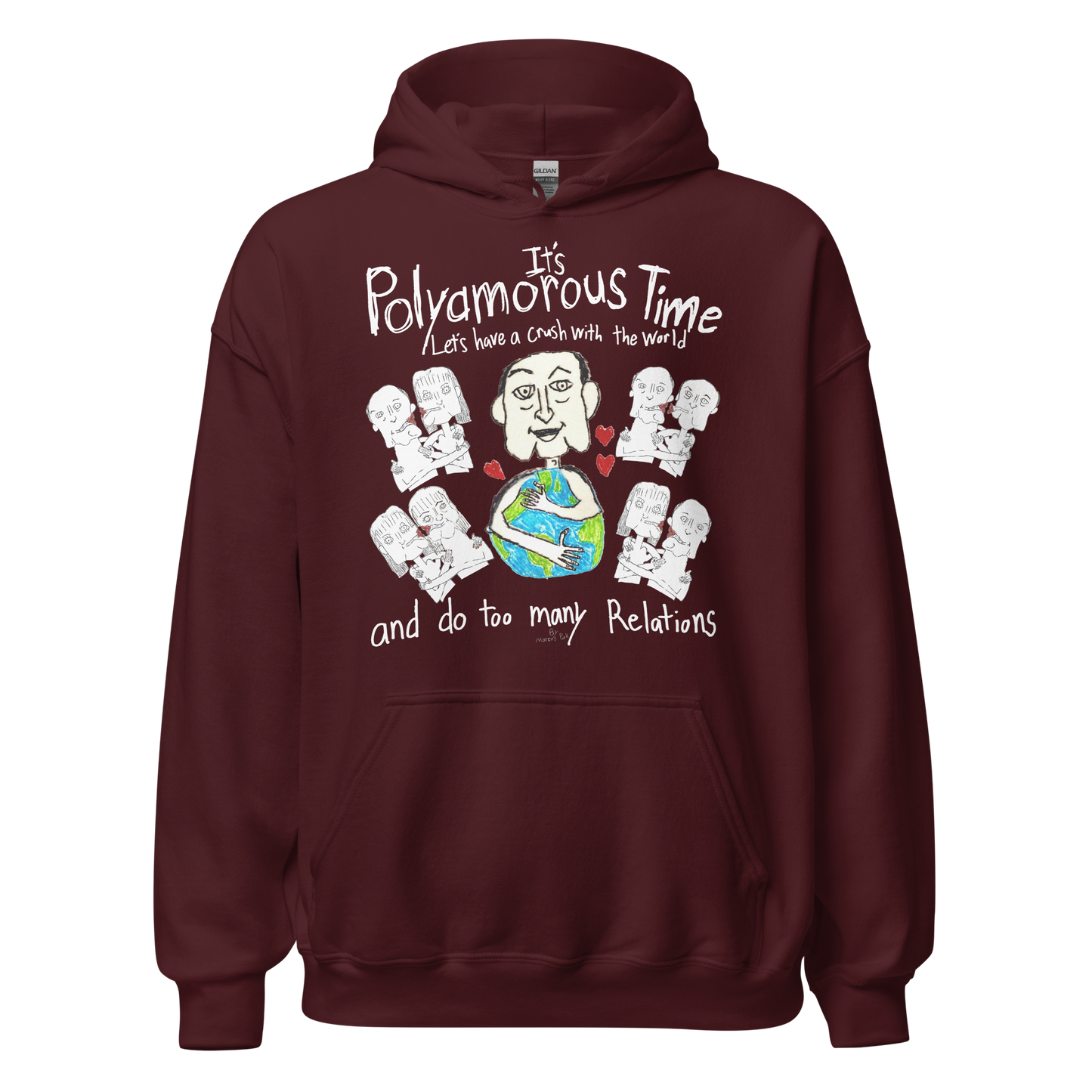 Polyamorous Time Hoodie