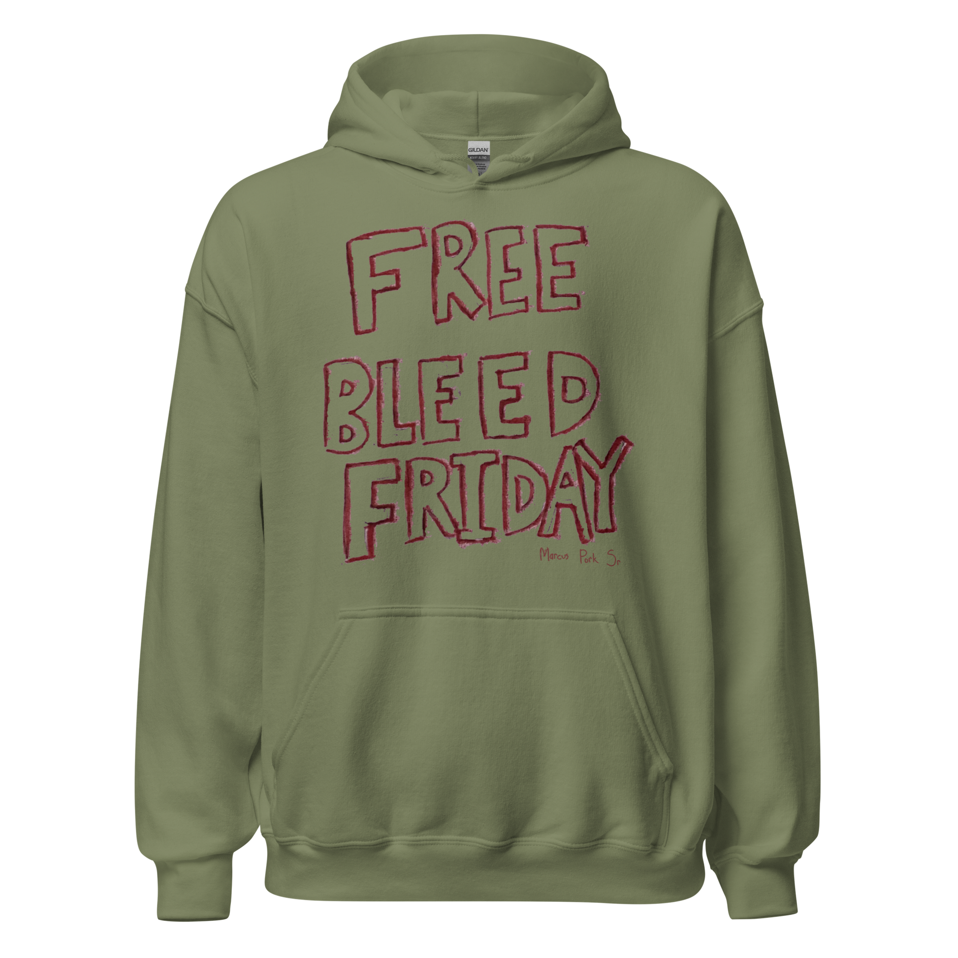 Free Bleed Friday Hoodie