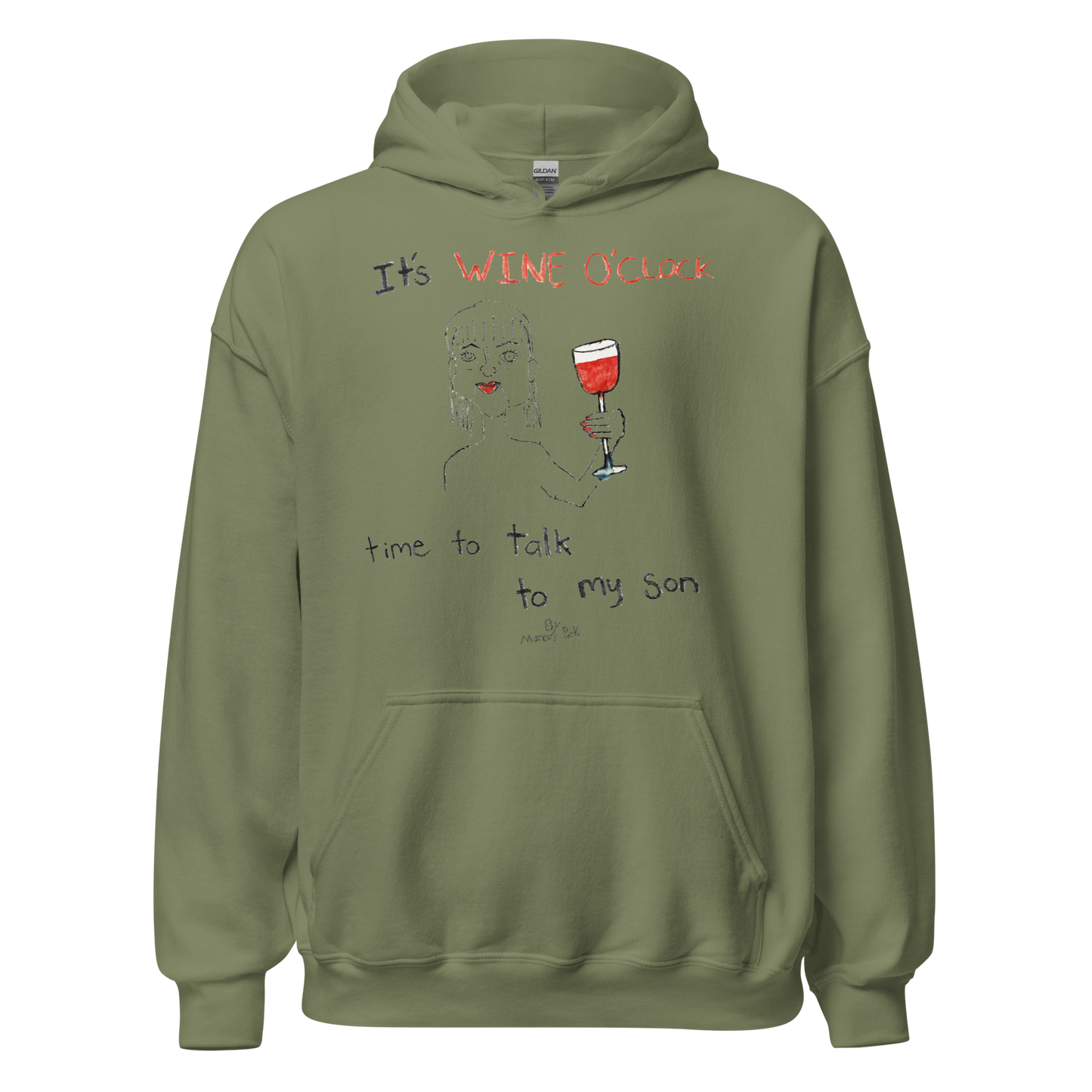 Relatable Wine Mom Hoodie