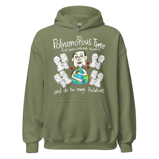 Polyamorous Time Hoodie