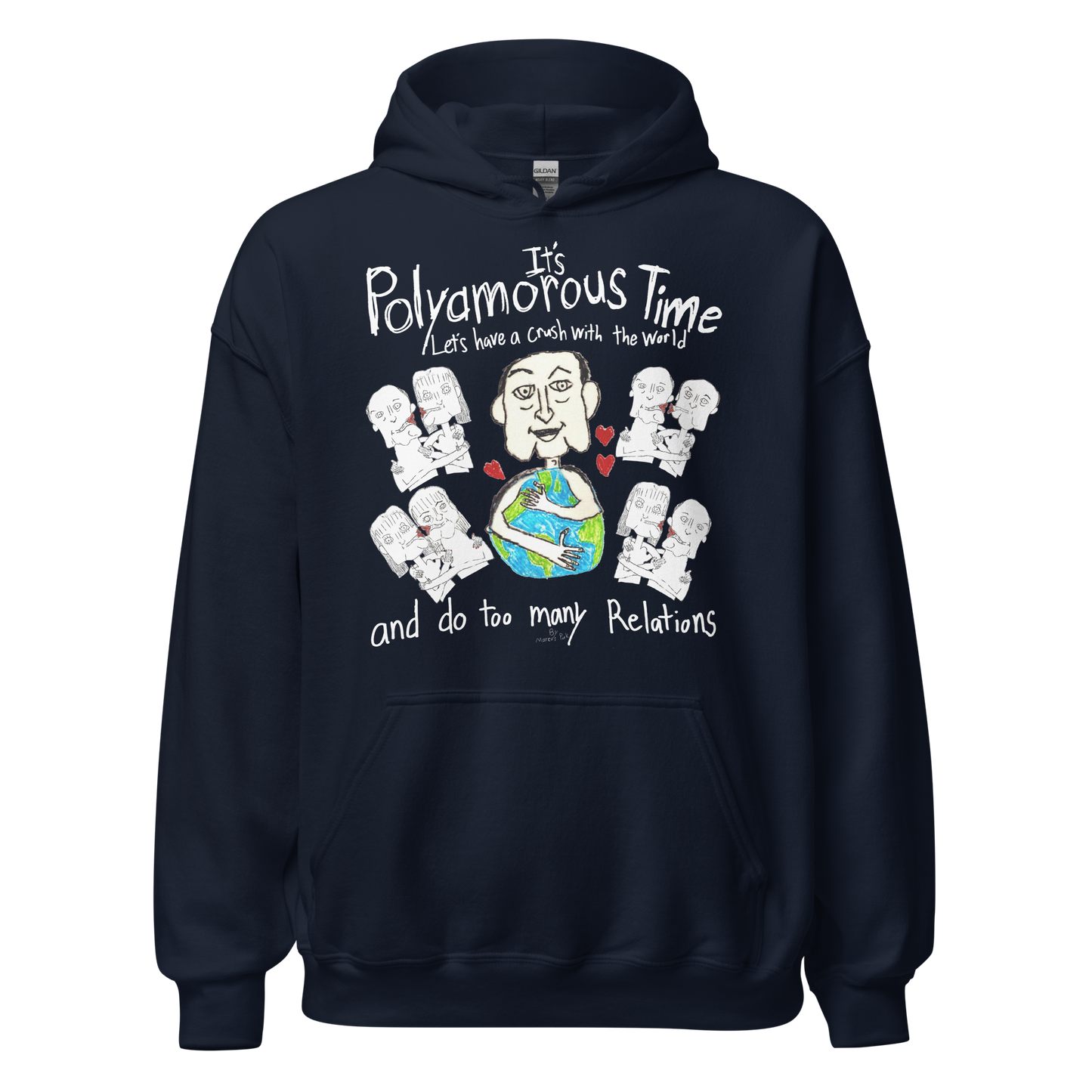 Polyamorous Time Hoodie