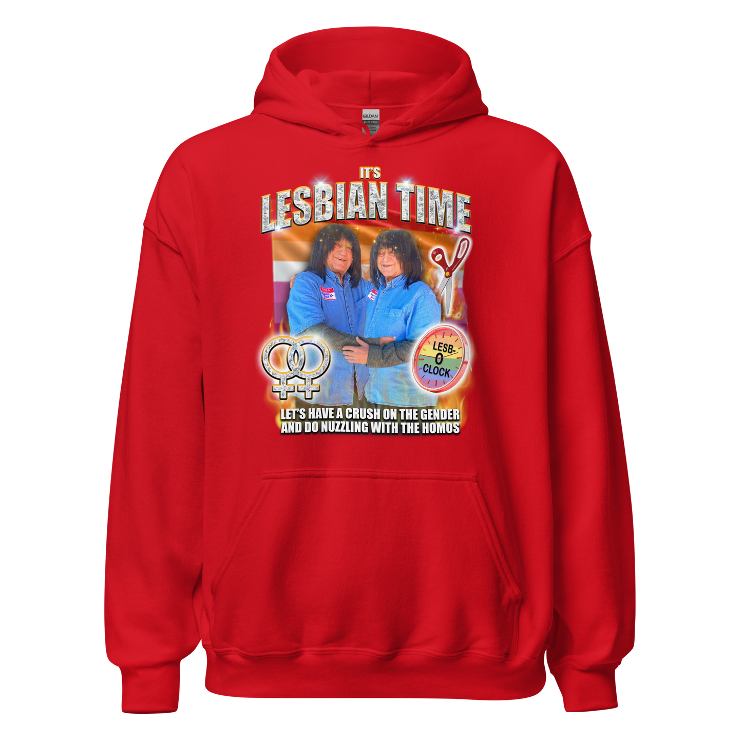 Lesbian Time (Jr.'s Design) Hoodie