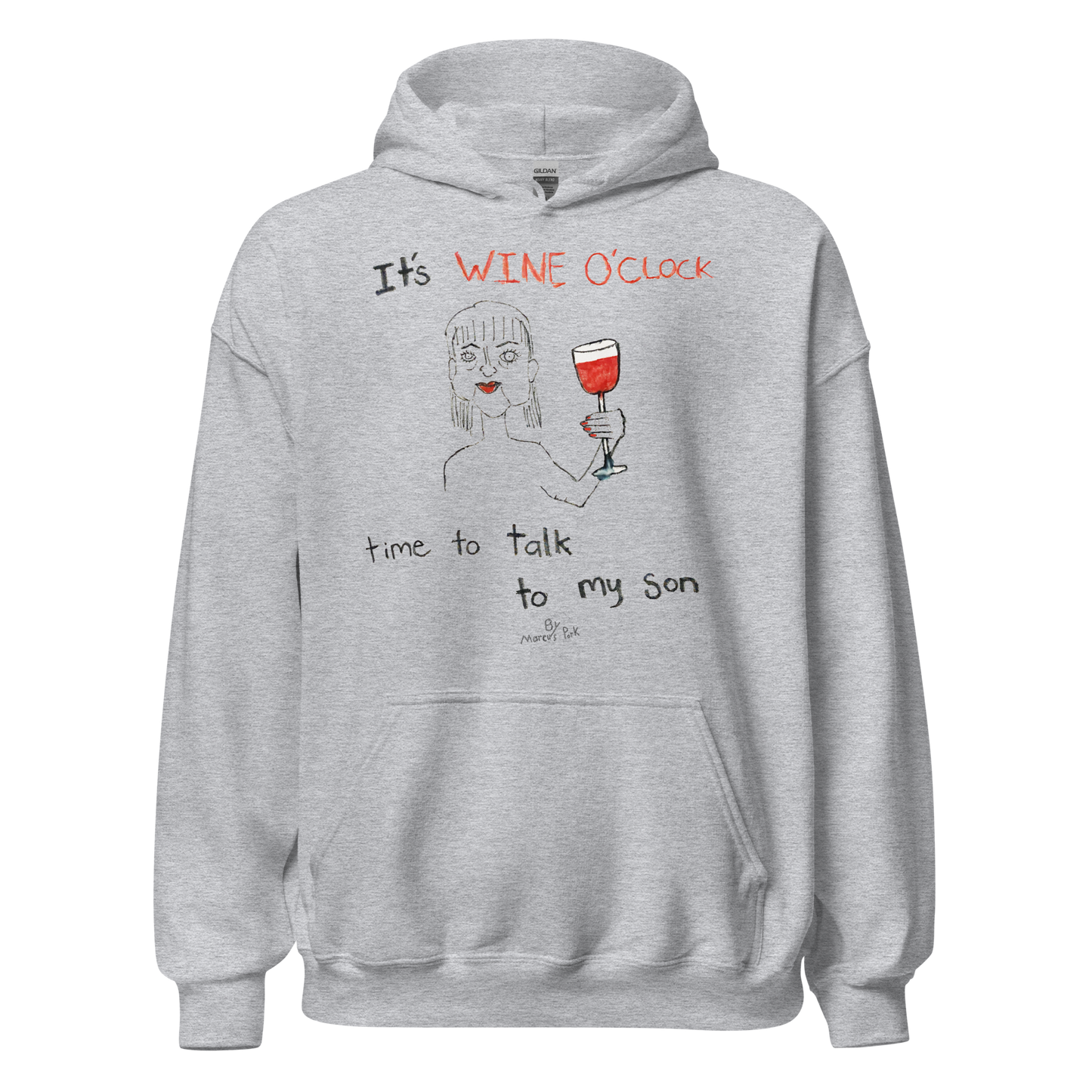 Relatable Wine Mom Hoodie