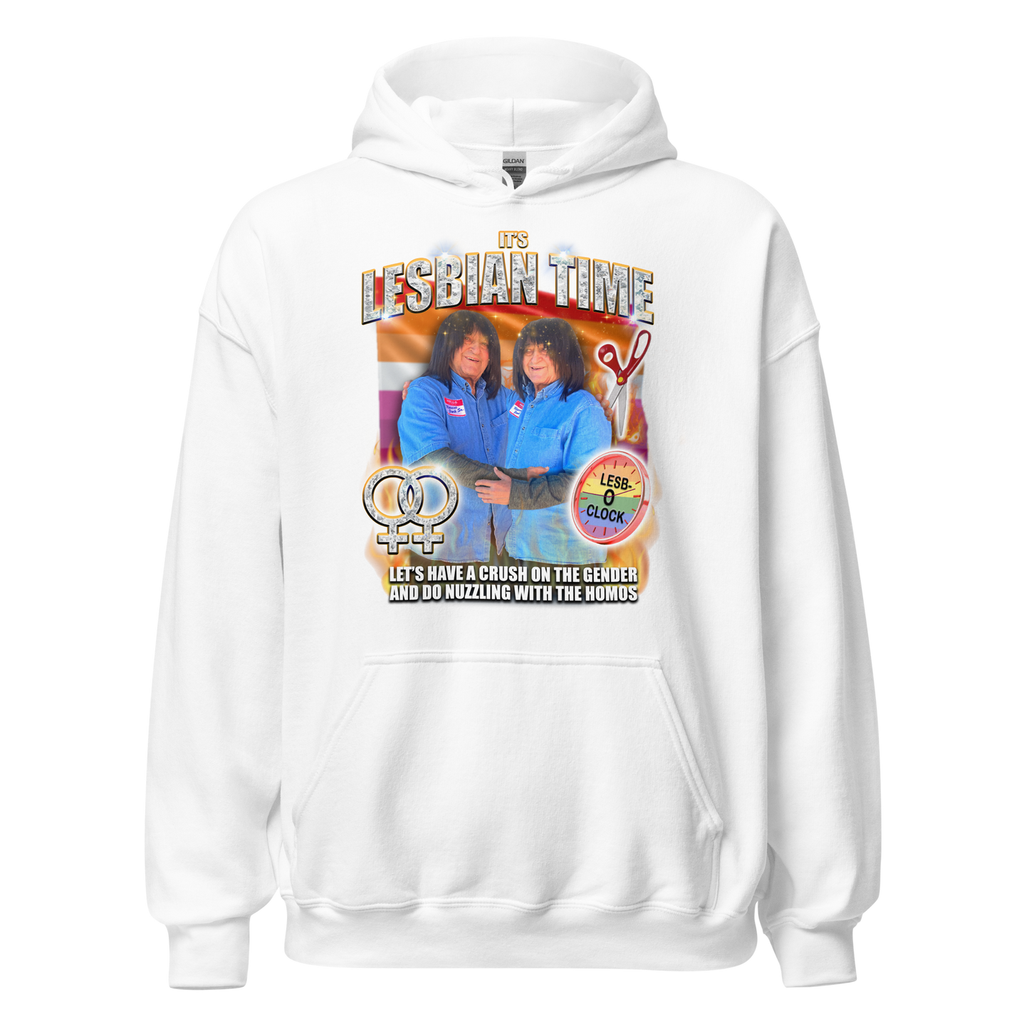 Lesbian Time (Jr.'s Design) Hoodie