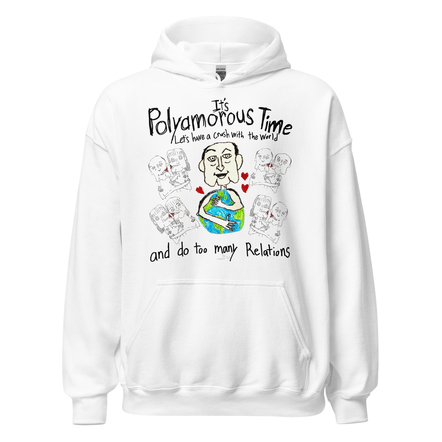 Polyamorous Time Hoodie