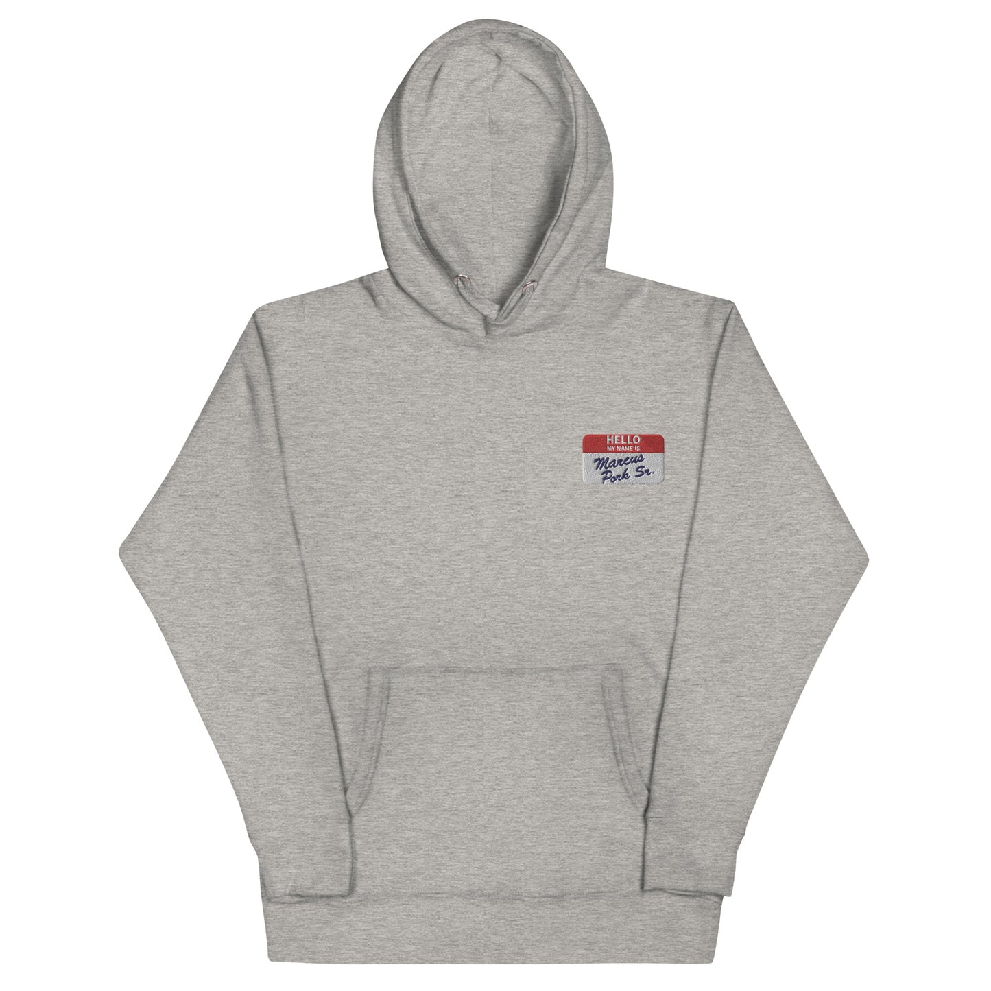 Embroidered Nametag Hoodie