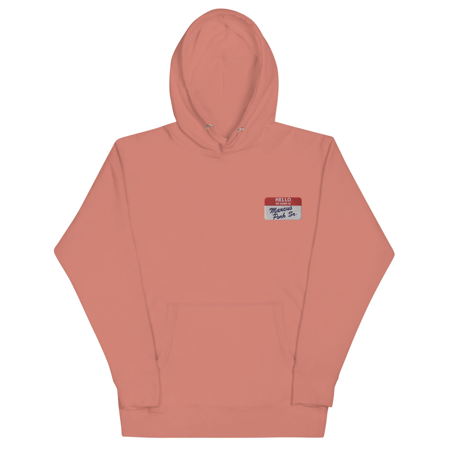 Embroidered Nametag Hoodie