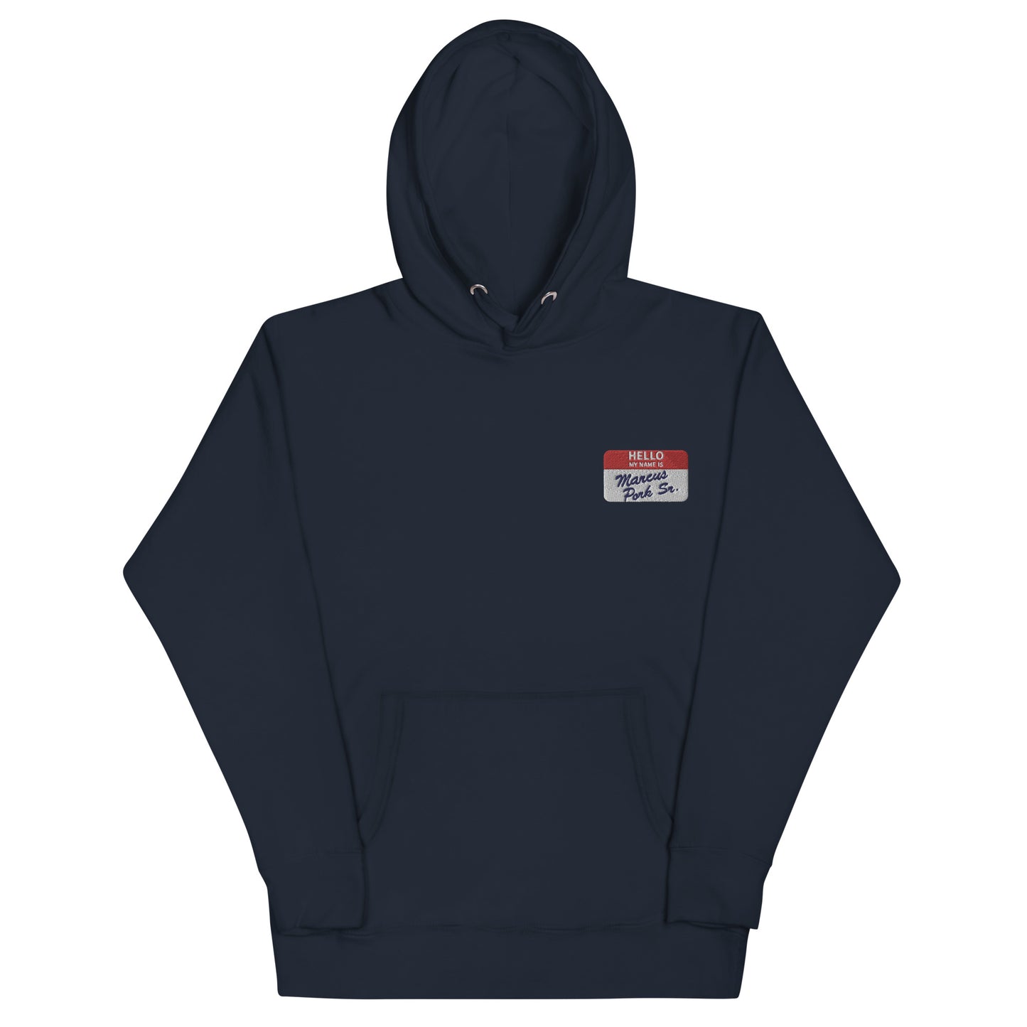 Embroidered Nametag Hoodie