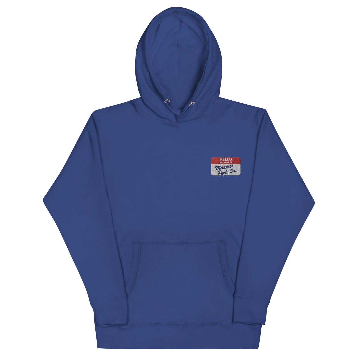 Embroidered Nametag Hoodie